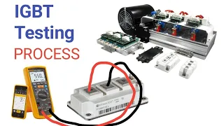 IGBT testing method with multimeter