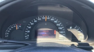 Mercedes C240 4matic Acceleration