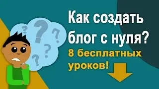 Как создать блог в интернете и заработать на нём | Бесплатный курс по созданию блога