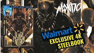 Black Panther - Mondo No. 42 Walmart Exclusive 4K Ultra HD Steelbook Unwrapping