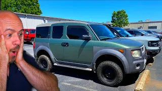 How to lift a Honda Element with the HRG Offroad lift kit