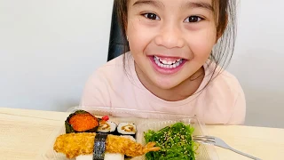 Let’s Eat Sushi Mukbang + Seaweeds