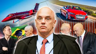 Veja como é vida de ALEXANDRE DE MORAES, ministro do STF envolvido em desavenças com ELON MUSK