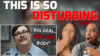 VERY DISTURBING!!! TOP 10 DISTURBING INTERVIEWS WITH EVIL PEOPLE | REACTION