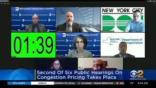 Third public hearing on congestion pricing set for Sunday