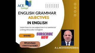 Adjectives 4 (Learn From Dictionary)