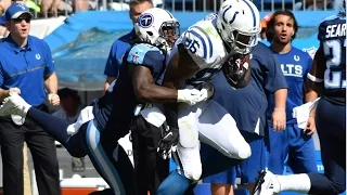 Andrew Luck Finds Erik Swoope For Big Gain || Week 7 Colts at Titans