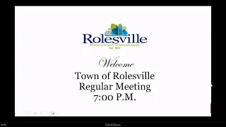 Rolesville Board Meeting - March 5 2024