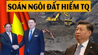 Hổ tỉnh giấc: Việt Nam + Hàn Quốc soán ngôi đất hiếm của Trung Quốc