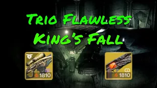 Destiny 2 - Trio Flawless King's Fall Season of the Wish