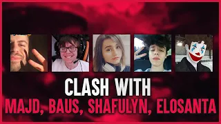 MOST SCUFFED CLASH TEAM YOU WILL EVER WITNESS FT. BAUS, MAJD, SHAFU AND ELOSANTA