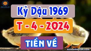 HƯỞNG LỘC THẦN TÀI tuổi 1969 tháng 4 năm 2024