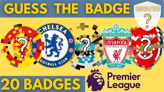 Guess the Football (Soccer) Badge hard | BLURRED Premier League Logos