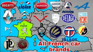 french🇫🇷car brands (all 20 cars)