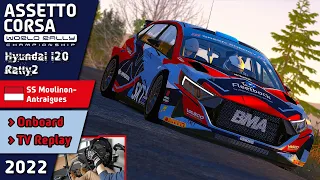 Assetto Corsa Rally | Hyundai i20 Rally2 | SS Moulinon Antraigues