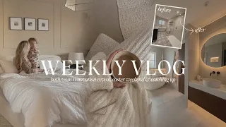 WEEKLY VLOG | easter weekend, bathroom reveal & something I need to say