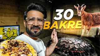 Arab Village Food Making of 30 Goats In Tandoor | Traditional Arab Food