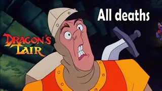 All deaths Dragon's Lair - fail scenes