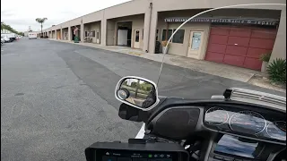 Handlebar risers install at Street Dreams Motorcycle Performance and Repair