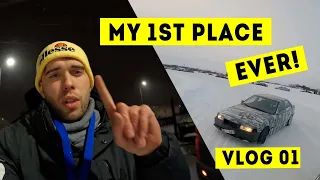 MY 1ST PLACE EVER - ESTONIA WINTER DRIFT RACE VLOG 01