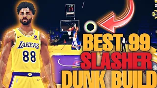 NBA 2K24 Arcade Edition - BEST 99 SLASHER DUNK BUILD