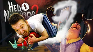 ВЛЕТЕЛ К СОСЕДУ в Hello Neighbor 2 Alpha 1 #3