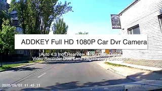 ADDKEY Full HD 1080P Car Dvr Camera