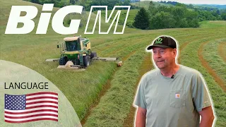 Nelson Birney – Benefits of a KRONE BiG M in the hills of Ohio (USA)