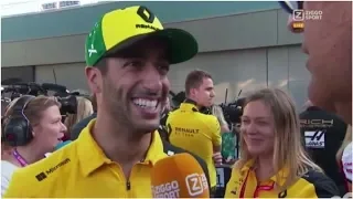 Ricciardo says loud reporter needs to 'shut the f*** up'