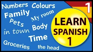 Learn Spanish for beginners:  Lesson 1