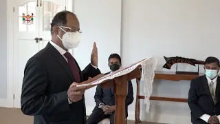 Newly appointed Puisne Judge, Kulatunga Mudiyanselage Swearing in ceremony