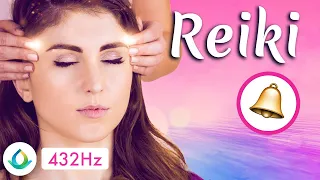 Reiki Music (5-Minute Bell) 🔔 [432 Hz] "Celestial Music"
