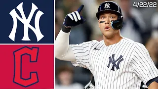 New York Yankees Vs. Cleveland Guardians | Game Highlights | 4/22/22