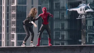 Spiderman's real name is “Peter Parker”. Spiderman no way home movie clip