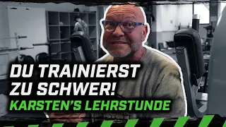 So baust du MUSKELN auf! Karsten verrät dir wieso SCHWERES TRAINING nachteilig ist #lightweight