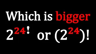 Comparing Two Gigantic Numbers