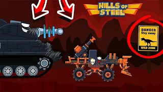 ТАНК ДЮНА! ПЕРВОЕ ЗНАКОМСТВО С БОССОМ! МУЛЬТИКИ ПРО ТАНКИ! HILLS OF STEEL