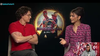 Tom Holland and Zendaya acting like a married couple for 8 min straight