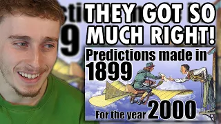 Reacting to How People In 1899 Imagined The Year 2000.