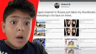 Mr Beast VS Russian Copycat The Ultimate Showdown Reaction