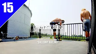 Grain Bin Home Build... Episode 15 "Balcony Railing"