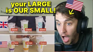 US vs UK McDonald's | American Reaction