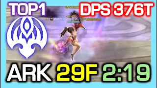 TOP1 Dark Summoner ARK 29F 2:19 / DPS 376 Trillion / ARK Contest S1 / Dragon Nest China