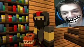 Новички в "Minecraft" все серии подряд! - Реакция на Positive Guys