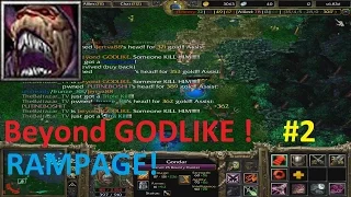 DotA 6.83d - Gondar, Bounty Hunter Beyond GODLIKE ! (RAMPAGE)