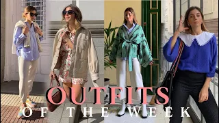 7 DÍAS EN OUTFITS - mis looks de la semana