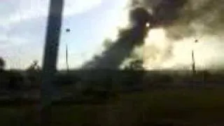пожар на заводе "москвич"