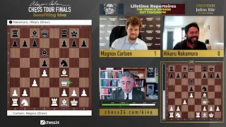 Magnus and Hikaru Nakamura Draw and they laugh