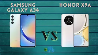 Samsung Galaxy A34 vs Honor X9A