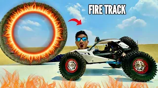 I Build Most Difficult Fire Track For RC Car - Chatpat toy TV
